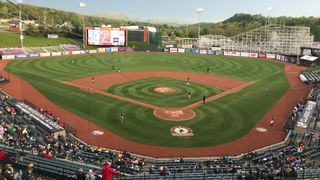 Prugar's Talking Point: Minor-league ball's almost back taken in Altoona, Pa.  (Pirates). Photo by JARROD PRUGAR / DKPS